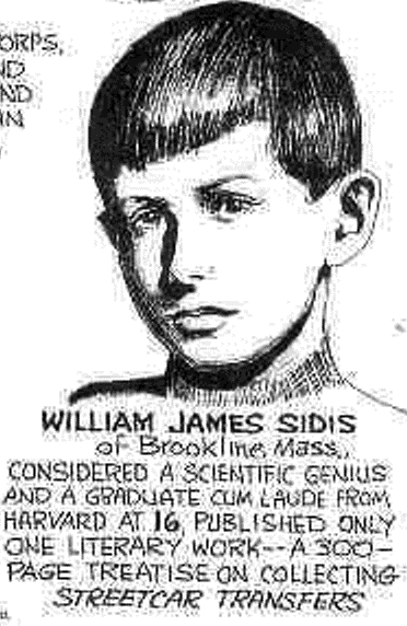 William James Sidis., William James Sidis. Born-April 1, 18…